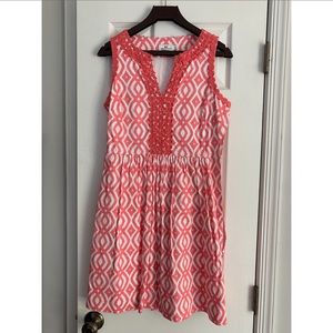 Vineyard Vines coral summer dress